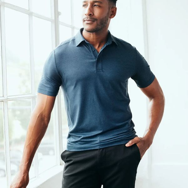Quince Men's Flowknit Breeze Performance Polo