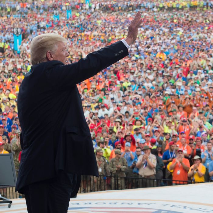 14 Most Inappropriate Moments From Trump S Boy Scout Speech