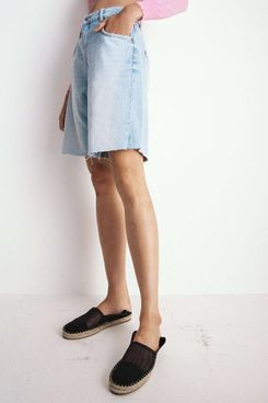 Zara Black Mesh Espadrilles