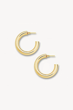 Machete 1” Perfect Gold Hoops