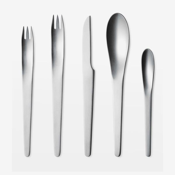 Arne Jacobsen Cutlery for Georg Jensen 5-Piece Set