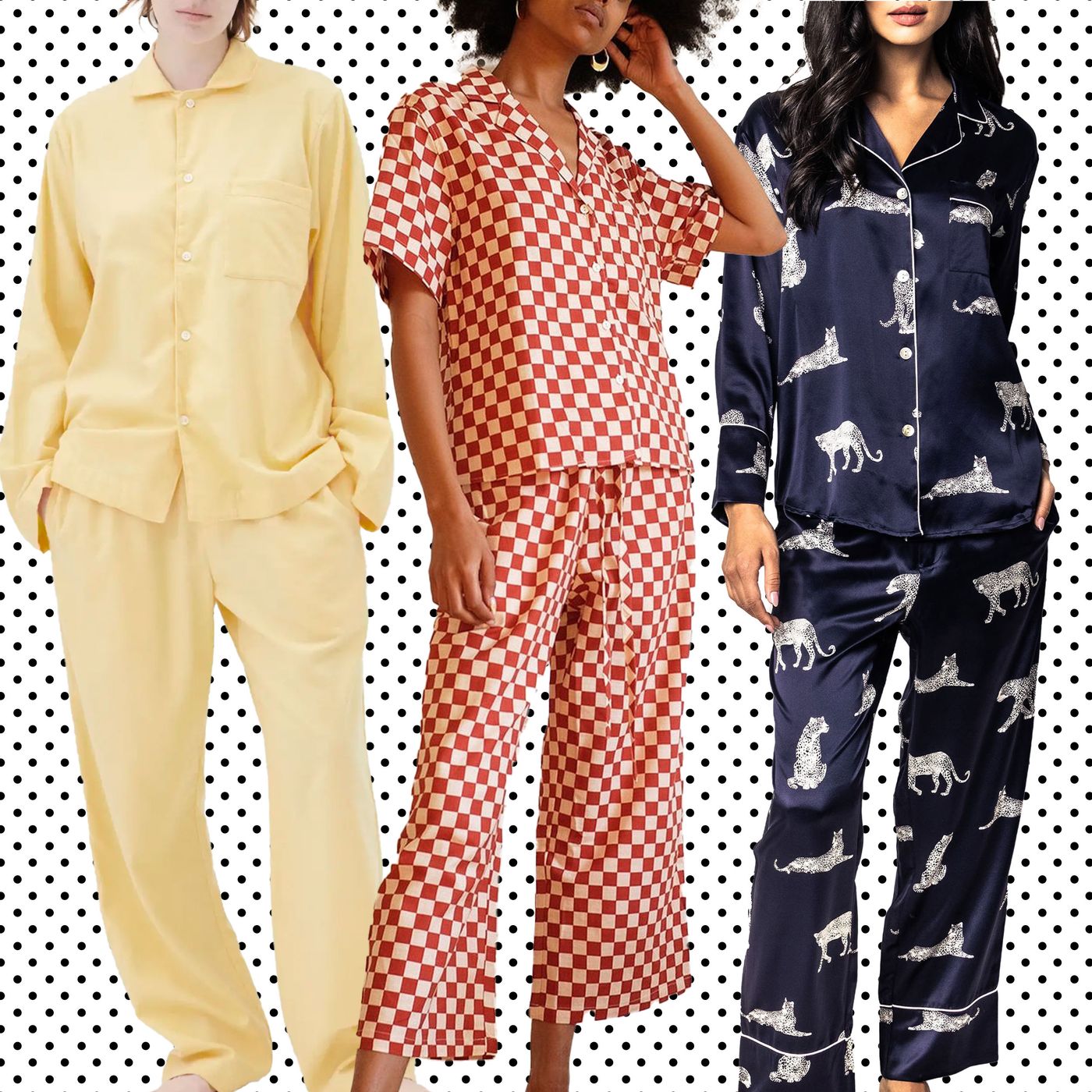 Ladies' Pajamas Women's Cute Pajamas Long Sleeve Soft Pyjamas Sets  Sleepwear Pyjamas Set for Winter