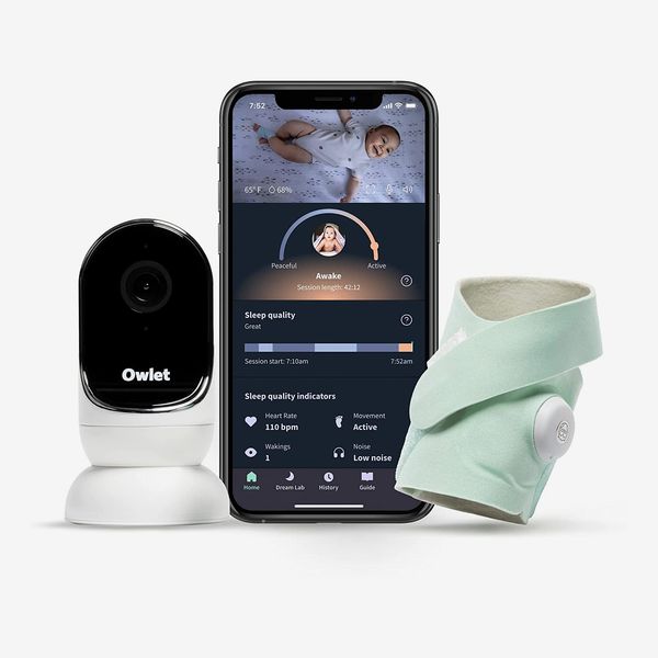 Owlet Dream Duo: Dream Sock Baby Monitor and HD Camera