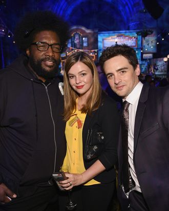 Questlove, Amber Tamblyn and Vincent Piazza attend HBO's 