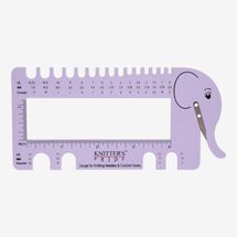 Knitter’s Pride Knit Pro Gauge Ruler Elephant