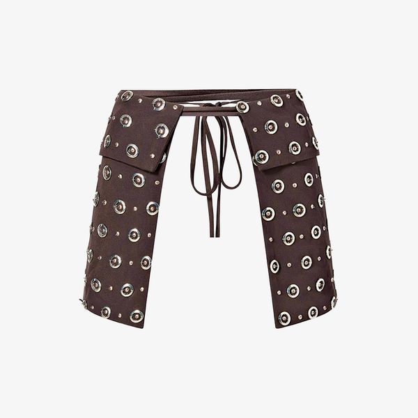 Attersee The Feedbag Pockets In Duchess Satin