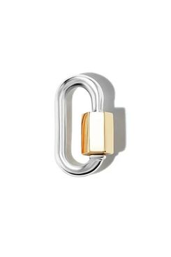 Marla Aaron Spring Babylock - Sterling Silver/14k Yellow Gold Clasp