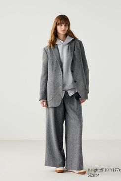 Uniqlo Oversize Tweed Jacket