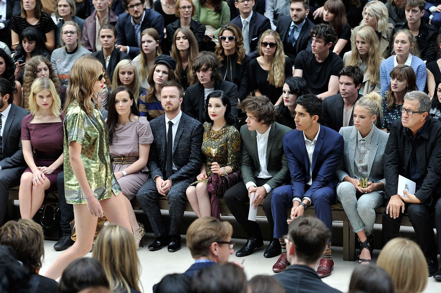 Aaron Paul Found the Burberry Show Deeply Confusing