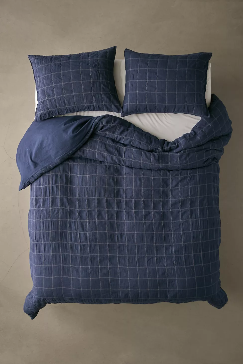 palmer linen blend comforter