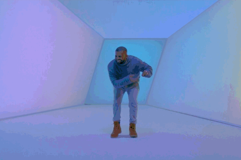 A GIF Taxonomy of Drake's Glorious Dance Moves According to 'Hotline Bling'