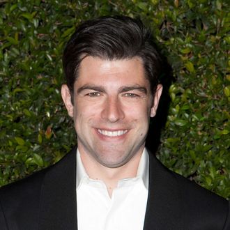 Max Greenfield arrives for Fox And FX's 2014 Golden Globe Awards Party - Arrivals on January 12, 2014 in Beverly Hills, California. 