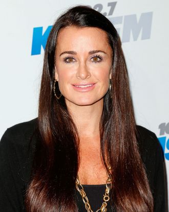 TV personality Kyle Richards attends KIIS FM's 2012 Jingle Ball at Nokia Theatre L.A. Live on December 3, 2012 in Los Angeles, California.