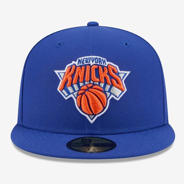 Unisex New York Knicks New Era x Malbon Golf Blue 59FIFTY Fitted Hat