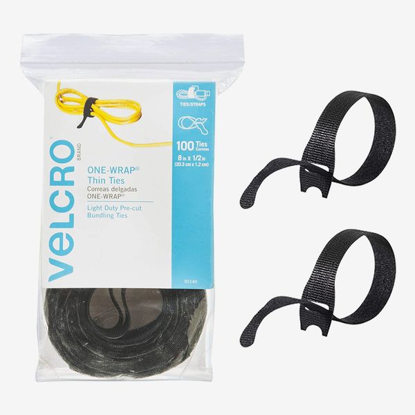 100 pcs CABLE TIES Assorted Sizes Black Plastic ZIP Tie Wire Cord Organizer Pack 