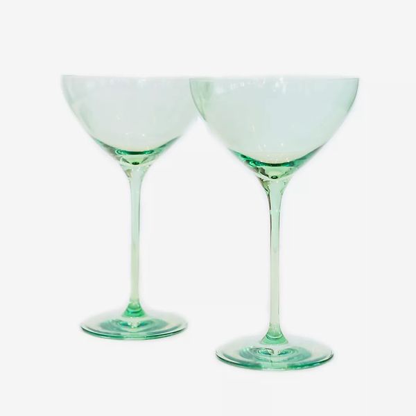 Estelle Colored Glass Martini Set