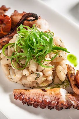 with white beans and tomatoes