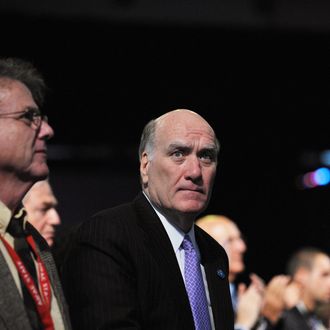 White House Chief of Staff Bill Daley is seen May 22, 2011 during the American Israel Public Affairs Committee (AIPAC) Policy Conference 2011 at the Walter E. Washington Convention Center in Washington, DC. AFP PHOTO/Mandel NGAN (Photo credit should read MANDEL NGAN/AFP/Getty Images)