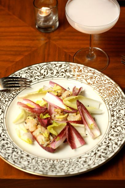 炸虾，菊苣，洋葱籽