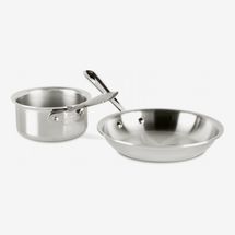All-Clad 2-Piece D3 Stainless Steel Cookware Set
