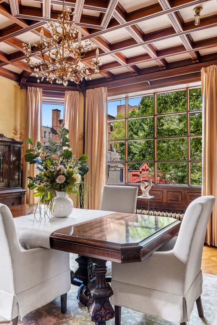 This Clinton Hill Townhome Has 8 Working Fireplaces