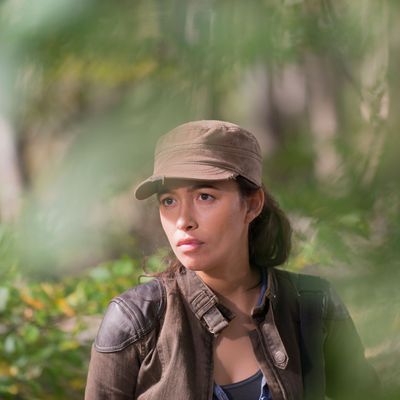 Sonequa Martin-Green as Sasha - The Walking Dead _ Season 6, Episode 15 - Photo Credit: Gene Page/AMC