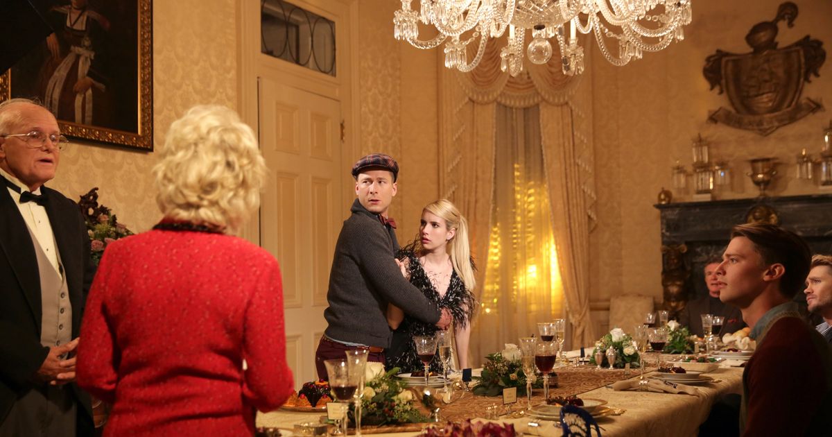 Scream Queens 1x10 - Chanel #3 goes to spend Thanksgiving with her family 