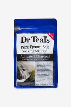 Dr Teal's Pure Epsom Salt Soaking Solution, Activated Charcoal & Hawaiian Black Lava Salt