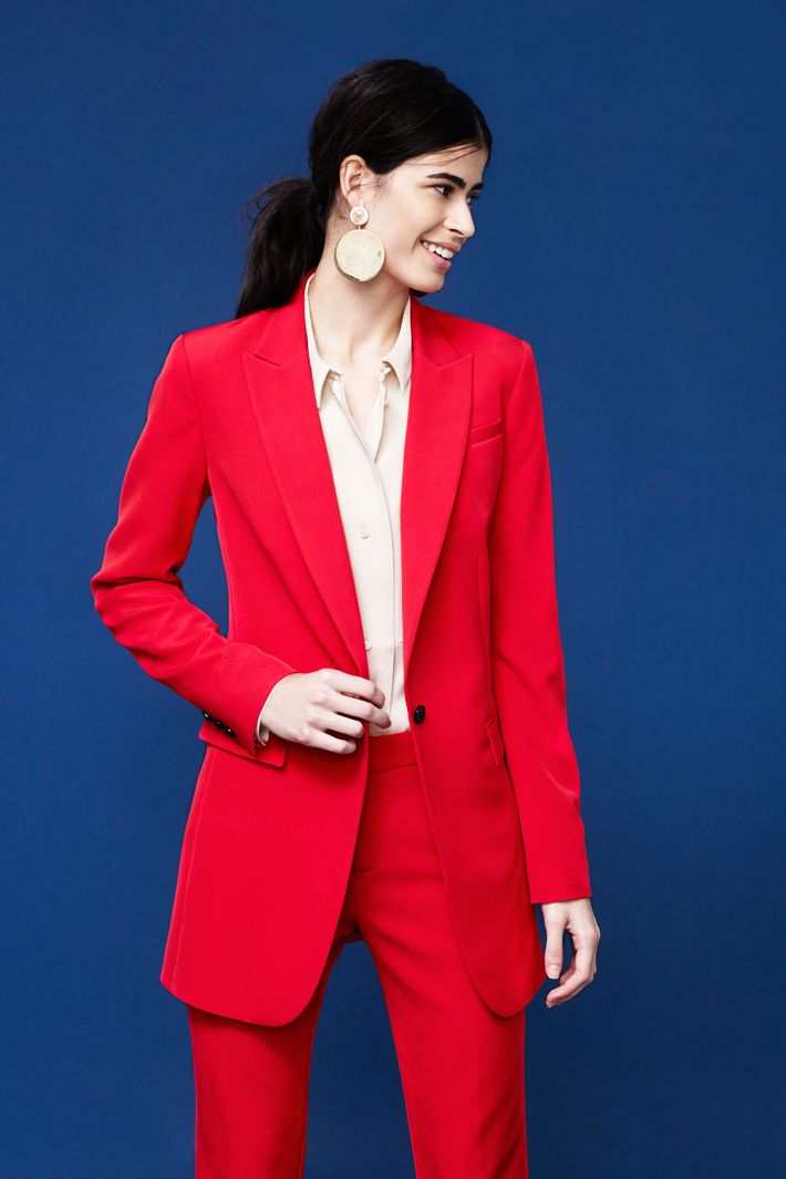 Outfit of the Week A Bright Red Suit