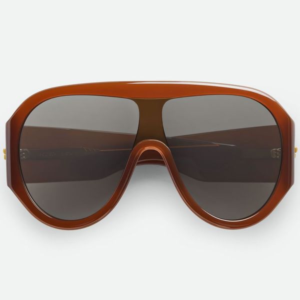 Bottega Veneta Scudo Shield Sunglasses