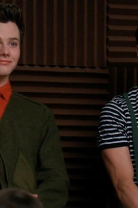 Is there any better salute to the onset of autumn than wearing fall colors and stabbing yourself with migratory waterfowl? If only he were wearing a hat made of a hollowed-out pumpkin.