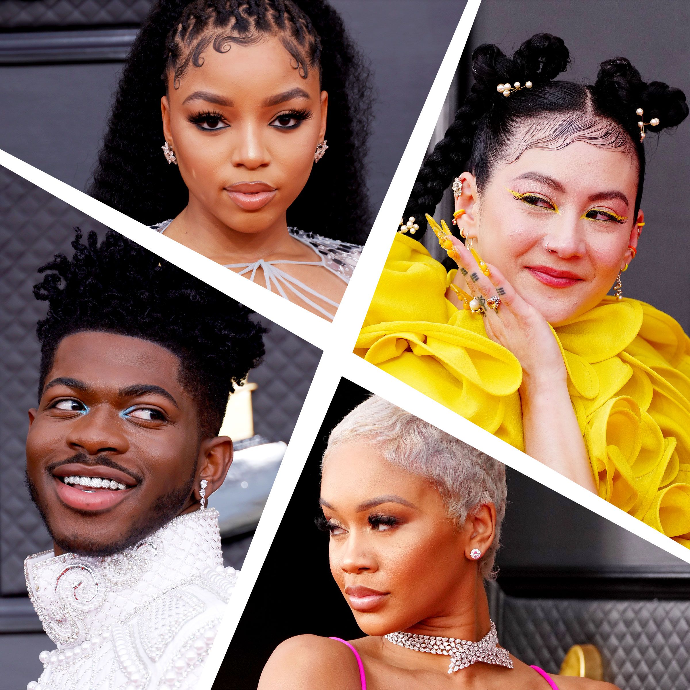 Best Makeup and Hair Looks the 2022 Grammys