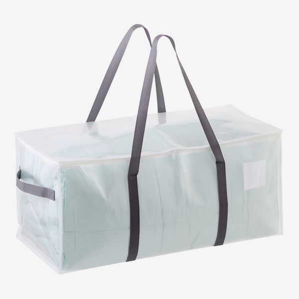 The Container Store Heavy-Duty Storage & Moving Bags Grey Pkg/3