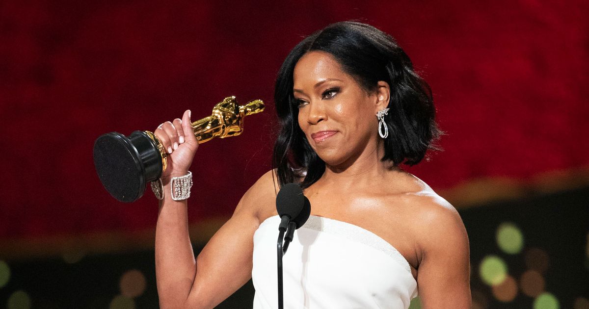 Essence - Regina King is pretty in pink at the 92nd Annual Academy Awards! # Oscars 💕