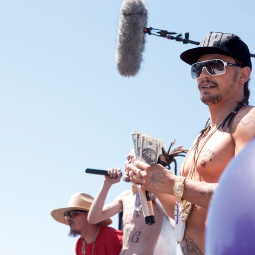 Photos James Franco, Selena Gomez, and Vanessa Hudgens on the Spring