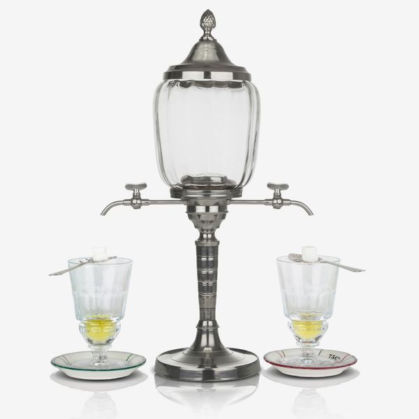 Maison Absinthe Traditional Absinthe Fountain with 2 Spouts, Complete Set