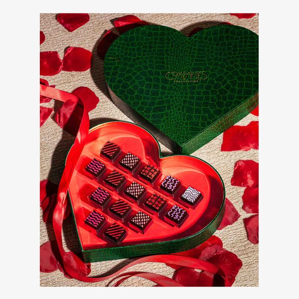 Compartés Signature Chocolates Heart Box