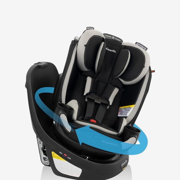Evenflo Revolve360 Slim 2-in-1 Rotational Car Seat with Quick Clean Cover