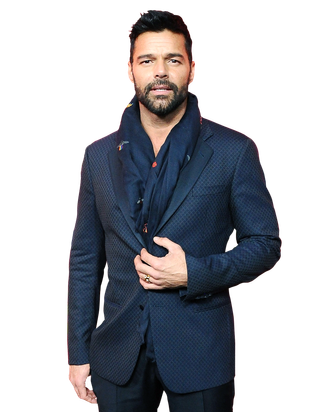 Ricky martin discount in versace movie