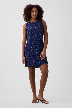 Gap Factory Print Sleeveless Mini Dress