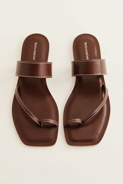 Reformation Sawyer Flat Sandal