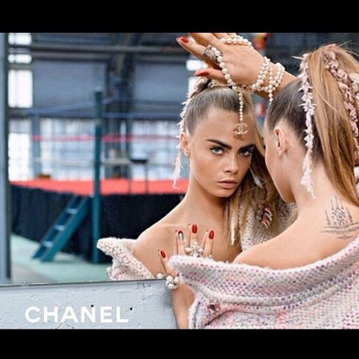 Cara Delevingne Enters the Ring for Chanel