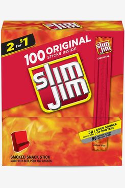 Slim Jim Snack Sized Smoked Meat Stick Pantry Pack