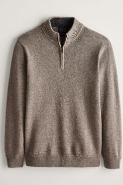 Pendleton Men’s Shetland Collection Half-Zip Sweater