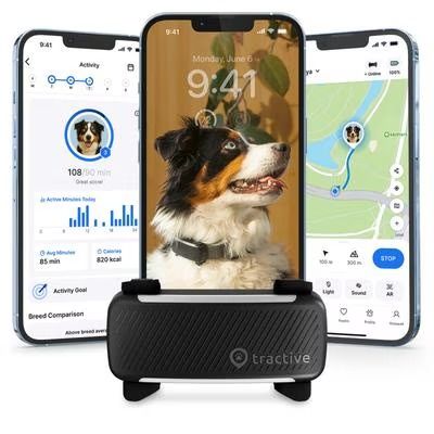 Tractive Smart Dog Tracker with 6 Month Subscription