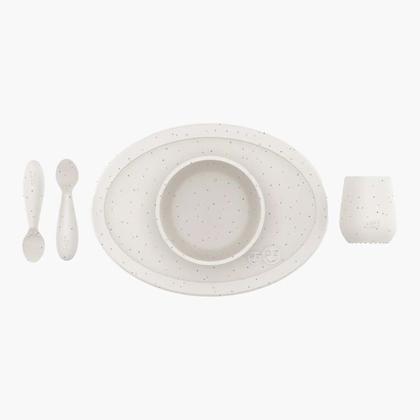 ezpz First Foods Baby-led Spoons, Suction Bowl, & Cup Set