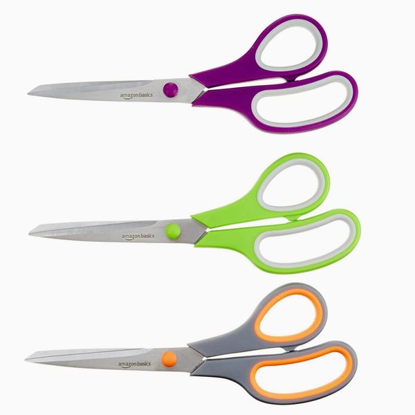 Amazon Basics Stainless Steel Scissors