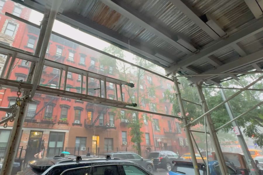 In Defense of the Sidewalk Shed