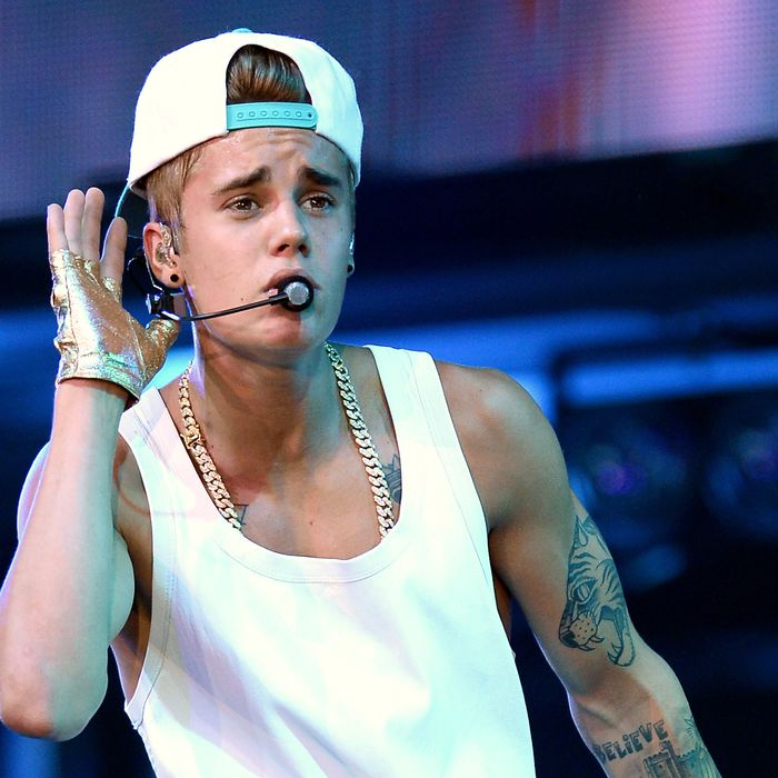 Bieber’s Latest Brawl Was ‘Over a Little White H&M Bow Tie’