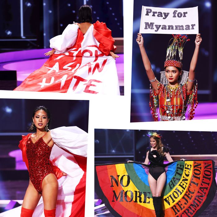 Miss Universe 21 Costumes Got Political